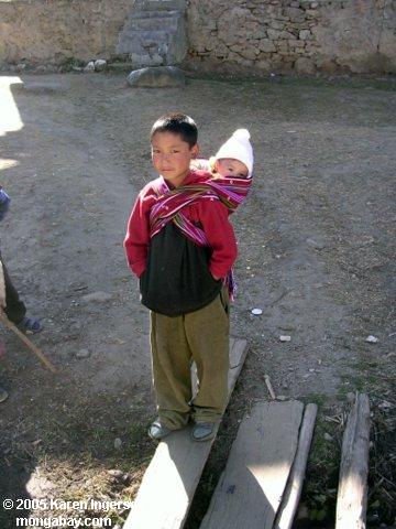 бутанских мальчик