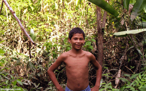 Amazonas Junge