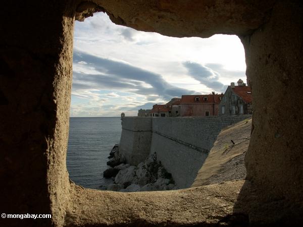 Paredes da cidade de Dubrovnik