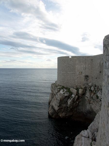 Paredes da cidade de Dubrovnik