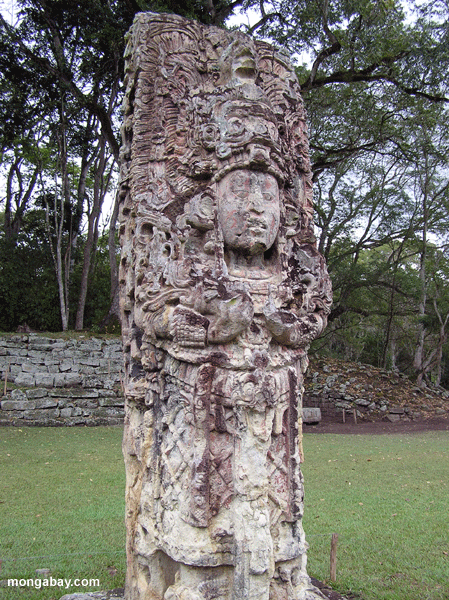 Copan, ruínas Mayan em Honduras