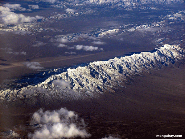 Snow-covered Mountains, United States