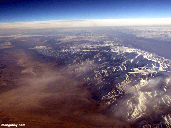 Snow-covered Mountains, United States