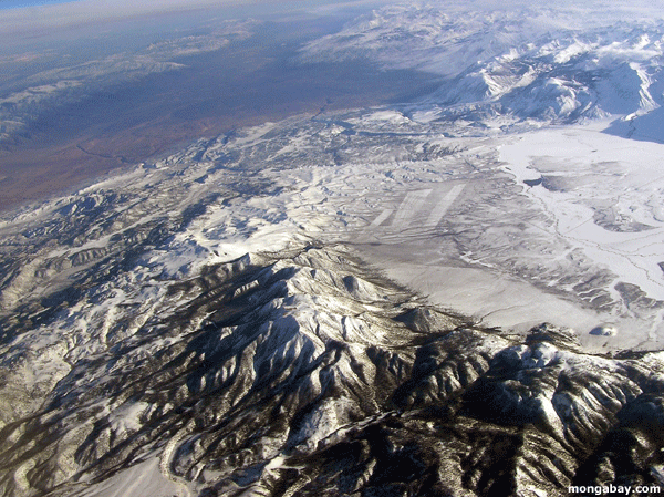 Snow-covered Mountains, United States