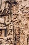 Panch Rathas elephant stone carvings