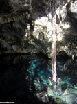 Cenote cave entrance